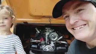 vw Splitscreen Vintage speed exhaust install