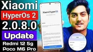 Redmi 12 5G / Poco M6 pro 5G HyperOs 2.0.8.0 India Stable Update | Safe Or Not