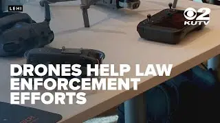 Drones, thermal cameras changing law enforcement, firefighting efforts in Utah cities