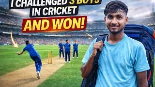 আমি একা আর ওরা তিনজন! | Epic Cricket Challenges @cocoboy00.7