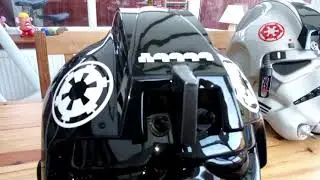 New 'improved' TIE Fighter Pilot Helmet by David from swmovieprops