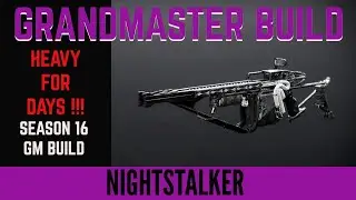 GrandMasters NightStalker build  Aeon safe's