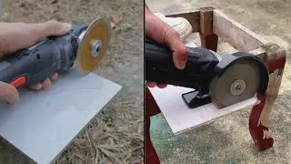 Must Have Angle Grinder Hack - Angle Grinder Stand Holder + Angle Grinder Guard Shield Cover