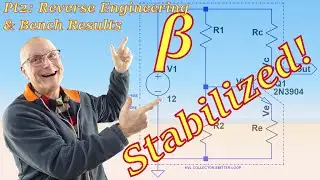 A Beta-Stabilized, C-E BJT Circuit (Pt2): Part Select, Rev Engineer, Bench Results (066c2)