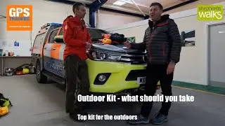 Kit - what walking kit should you take when in the outdoors
