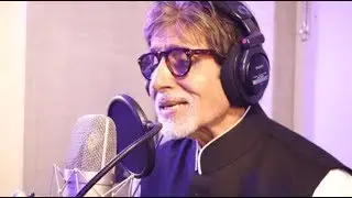 Amitab bachan singing song for movie. 102 not out 2018