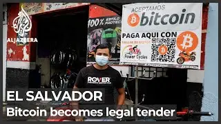 Volatile risk: Bitcoin officially becomes legal tender in El Salvador