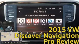 Volkswagen 2015 Discover Pro Navigation System Review