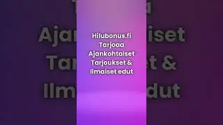 Hilubonus.fi #ad #games #onlinecasino #slots #hiluslotit #slotstreamer #casinobonus
