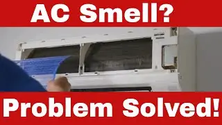 No More Stinky Air! How to Remove Musty Smell from your Air Conditioner FAST!