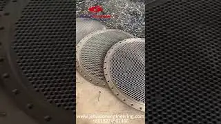 #china boiler #heatexchanger #condenser tube plate #sheet forging large diameter #tubesheet #shorts