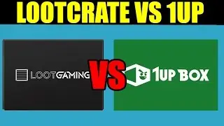 LOOTCRATE VS 1UP BOX - Which is Better? (UNBOXING)