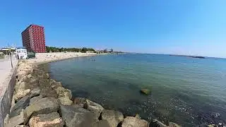 Faleza Mangalia - plaja Marea Neagra (30.06.2024)