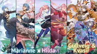 Marianne x Hilda Emblem vs. Gullveig & Kvasir Abyssal! [FEH]