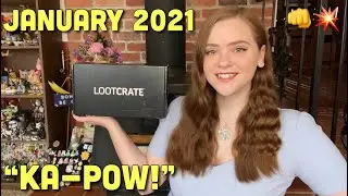 Loot Crate Unboxing January 2021 - Ka Pow!