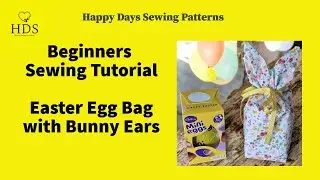 Easter Egg Bag with Bunny Ears Tutorial Master Copy 2025