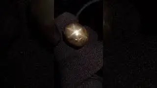 Huge black star sapphire cabochon 28.05 CTS www.puritygems.etsy.com