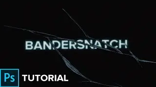 Black Mirror Text Effect | Photoshop Tutorial