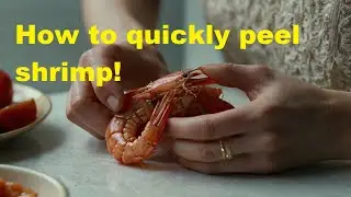 Easy Way to Clean Shrimp | Kitchen Hack