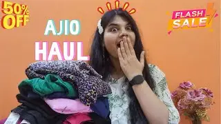 **Cheapest** Ajio Haul | Everything under 350 #ajio #youtube #haul #shopping #sale #trending #viral