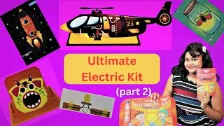 Ultimate Electric Kit (part 2) paper project torch project Helicopter #educational  #unboxing