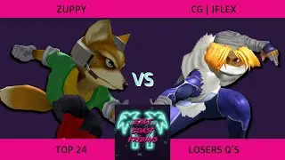 Zuppy (Fox) vs. CG | Jflex (Sheik) - ECF 176 Top 24 Losers Quarterfinals SSBM