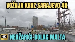 Vožnja Nedžarići - Dolac Malta, kroz Otoku i Čengić Vilu - 4K (Sarajevo) @BHRoadStoriesBH