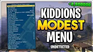 Testing Kiddion's Mod Menu on GTA V