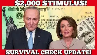 NEW! DEMOCRATS MADE A DEAL! Social Security Benefits (SSI SSDI SSA) + STIMULUS CHECK UPDATE