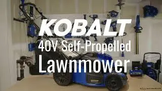 Kobalt Tools: 40V Lawn Mower Unboxing