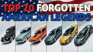 AMERICA'S TOP 20 LEGENDARY CARS: The Most Iconic Cars in History! US🔥#usa #car #history #motivation