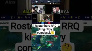 Sudah saatnya king clayy comeback kah 🤔 #r7 #rrq #clayy #vyn