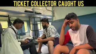 Ticket Collector Caught Us in Garib Rath Express | Kochuveli To Mumbai | Kerala Vlogs