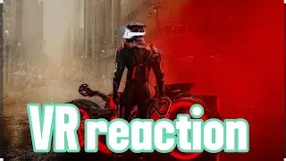 VR talk through Tron Aries