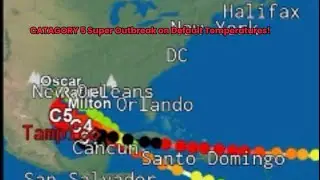 Category 5 Super Outbreak Timelapse in Roblox Hurricane Simulator