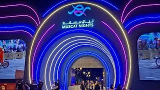 Muscat Night,  Artistic water fountain show synchronized with lights and music