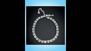 Vintage SWAROVSKI Dazzling Crystal Rhinestone Choker Collar Necklace