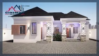 3 Bedroom Bungalow Floor Plan
