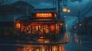 Rainy Cafe in Tokyo ☕ | Lofi Music for Relax & Study #musicLofi #tokyorain #lofijazz  #asmr #chill 