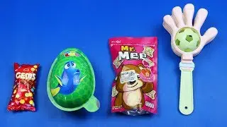 Best of Surprise Eggs & Five finger Toy Learn Sizes from Small to Biggest! Learn Colors For Kids