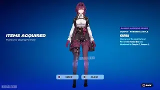 Как получить скин Кафки БЕСПЛАТНО в Fortnite! (Разблокирован в стиле LEGO Кафка) Бесплатный набор...
