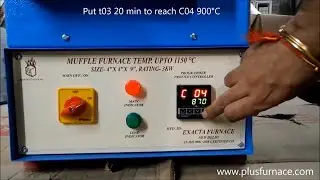 1100&deg;C Temperature Programmable Muffle Furnace Manufacturers