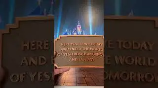 Disneyland entrance plaque 3D printed . Disney park DL #disneyland #waltdisney #disney