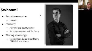 GraphQL APIs from bug hunter's perspective by Nikita Stupin