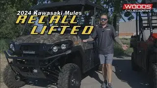 Recall Lifted on The 2024 Kawasaki Mule Pros  | Tyler Lynham | Woods Cycle Country