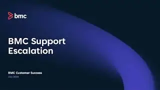 BMC Support:  Escalation Process External