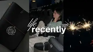 life recently 🎄 spend my holiday break with me! Cinema date, opening blindboxes, coloring my hair