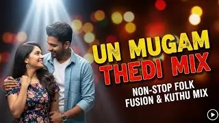New Tamil Dance Hits 2025 💃 Un Mugam Thedi Mix | Non-Stop Folk Fusion & Kuthu Mix