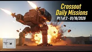 Crossout Daily Missions Pt 1 of 2 - 01/16/2026