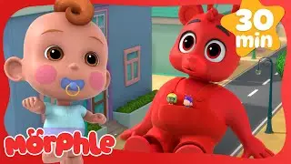 Rampaging Giant Babies (NEW) 👶 Morphle Dinosaurs 🦕 Cartoons for Kids | Cartoon Compilation